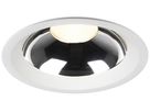 Downlight LED SLV C 200 24W 3100lm 940 IP54 WB DALI Ø226mm blanc
