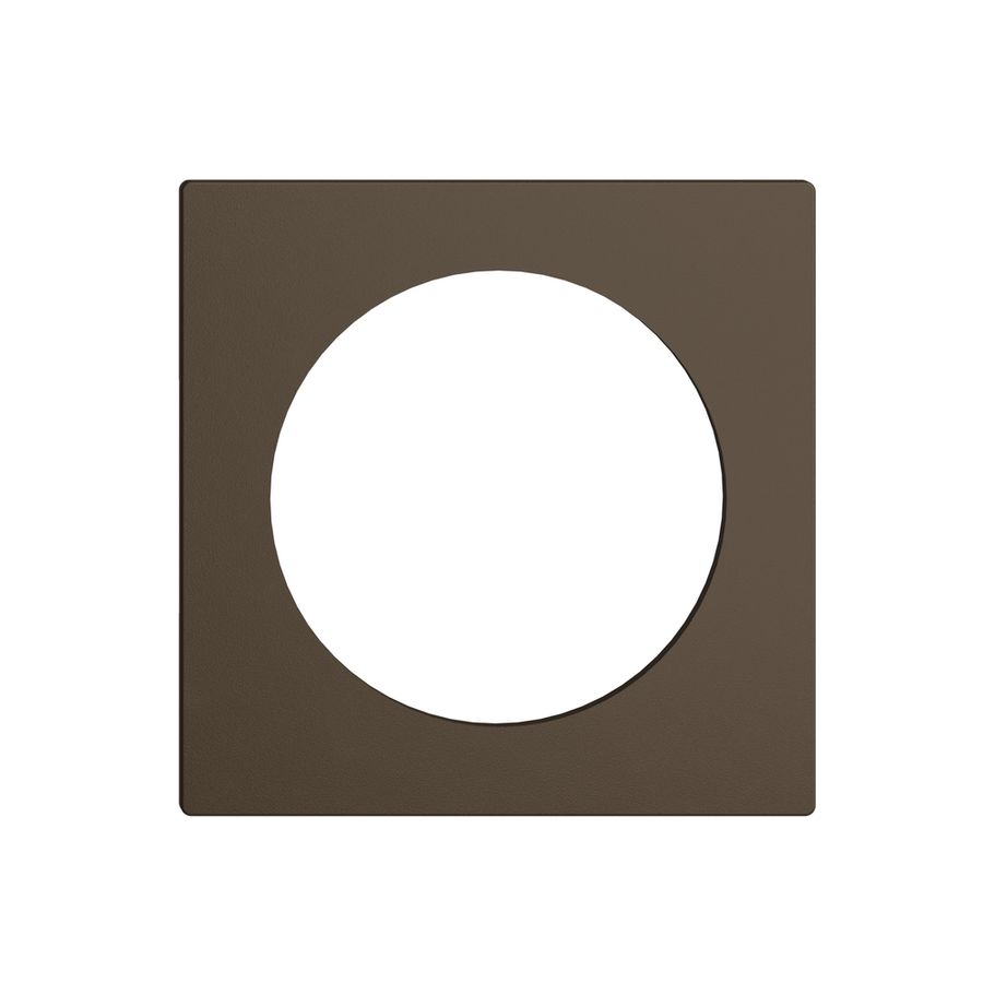 Placca frontale EDIZIOdue coffee con ritaglio 43mm