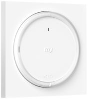 Émetteur mural Somfy Amy Szenario Player io 1-canal avec cadre blanc