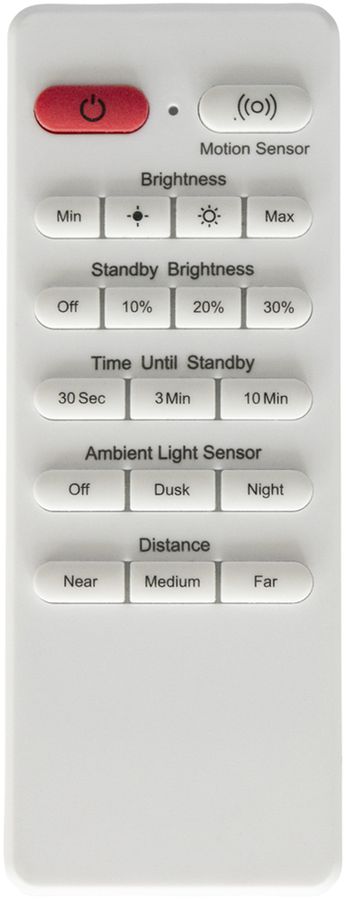 Fernbedienung DOTLUX, für SURFACEsensor, 120×45×18mm, weiss