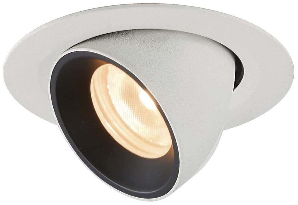 EB-LED-Downlight SLV NUMINOS GIMBLE XS, 7W 200mA 640lm 2700K 20° ws/sz