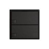 Pulsante universale EDIZIO.liv UNI SNAPFIX® s.LED 2× com.1T ne