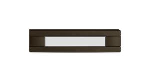 Pulsante 1/8 EDIZIO.liv SNAPFIX® p.KNX&UNI s.LED c.targ.comando 2 tasti ma