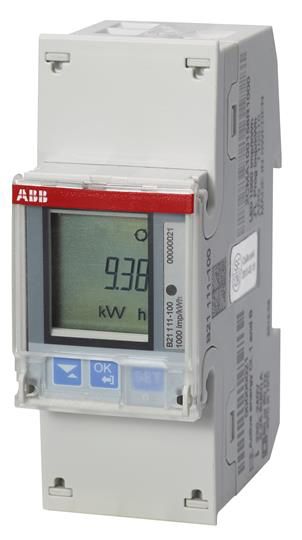 Compteur d'énergie AMD ABB iBus B21 111-100, 1×65A Stahl impulse