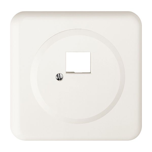 UP-Frontset FH 1×RJ45 weiss R&M swissline