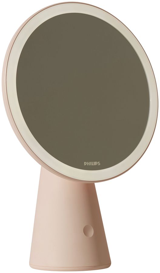 LED-Tischleuchte Philips Mirror 4.5W 80lm 3000…5000K rosa USB Typ A