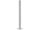 Montagesäule Scame LIBERA doppelseitig Ø80×1500mm Stahl grau