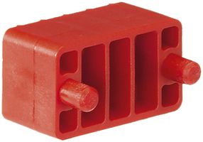 Pièce d'écartement MT pour plaque de montage 39×23×20 mm rouge