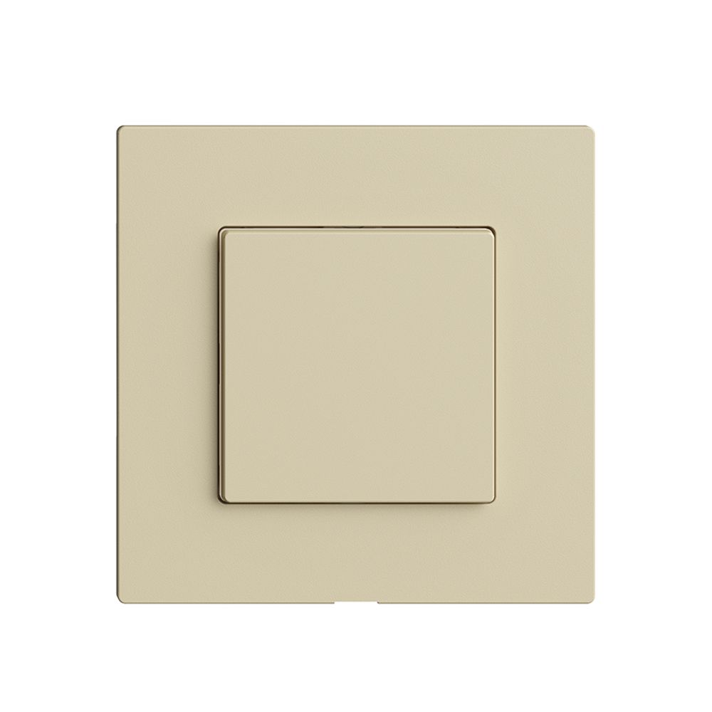 Abdeckset zu Druckschalter 1K/1T Edue Wiser vanille