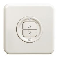 UP-Frontset FH PMI schwarz für Storentaster/-schalter