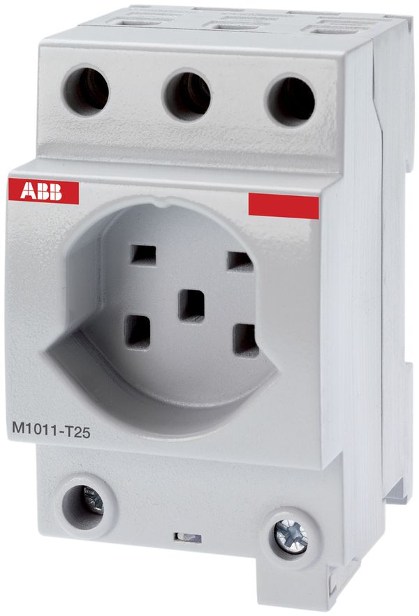 Prise INC ABB T25 DIN gris