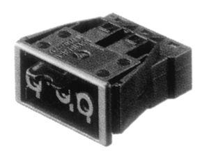 Presa Wieland 3P nero, Snap-in per alta tensione GST 18i3FB2R