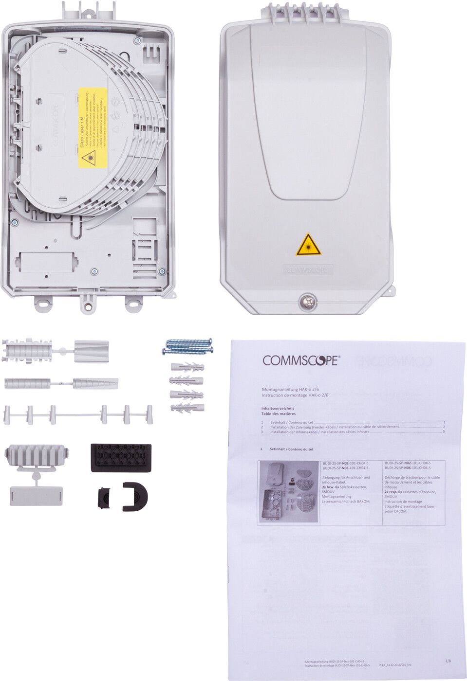 HAK o 6 V2, entièrement équipé avec des cassettes à 6 sponges