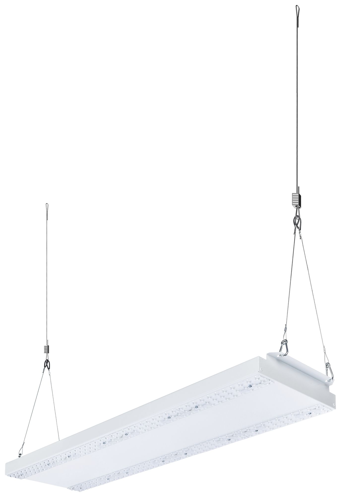 Plafonnier LED Sylvania Sportsbay 85W 12600lm 4000K EM 3h 1220mm blanc