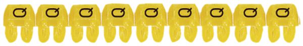 Bague-repère Legrand CAB 3, pour 0.5…1.5mm² impression: 'Q', jaune