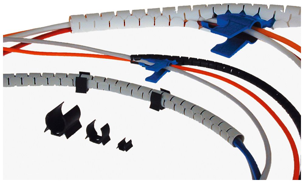 Tube flexible de protection PP 16mm noir