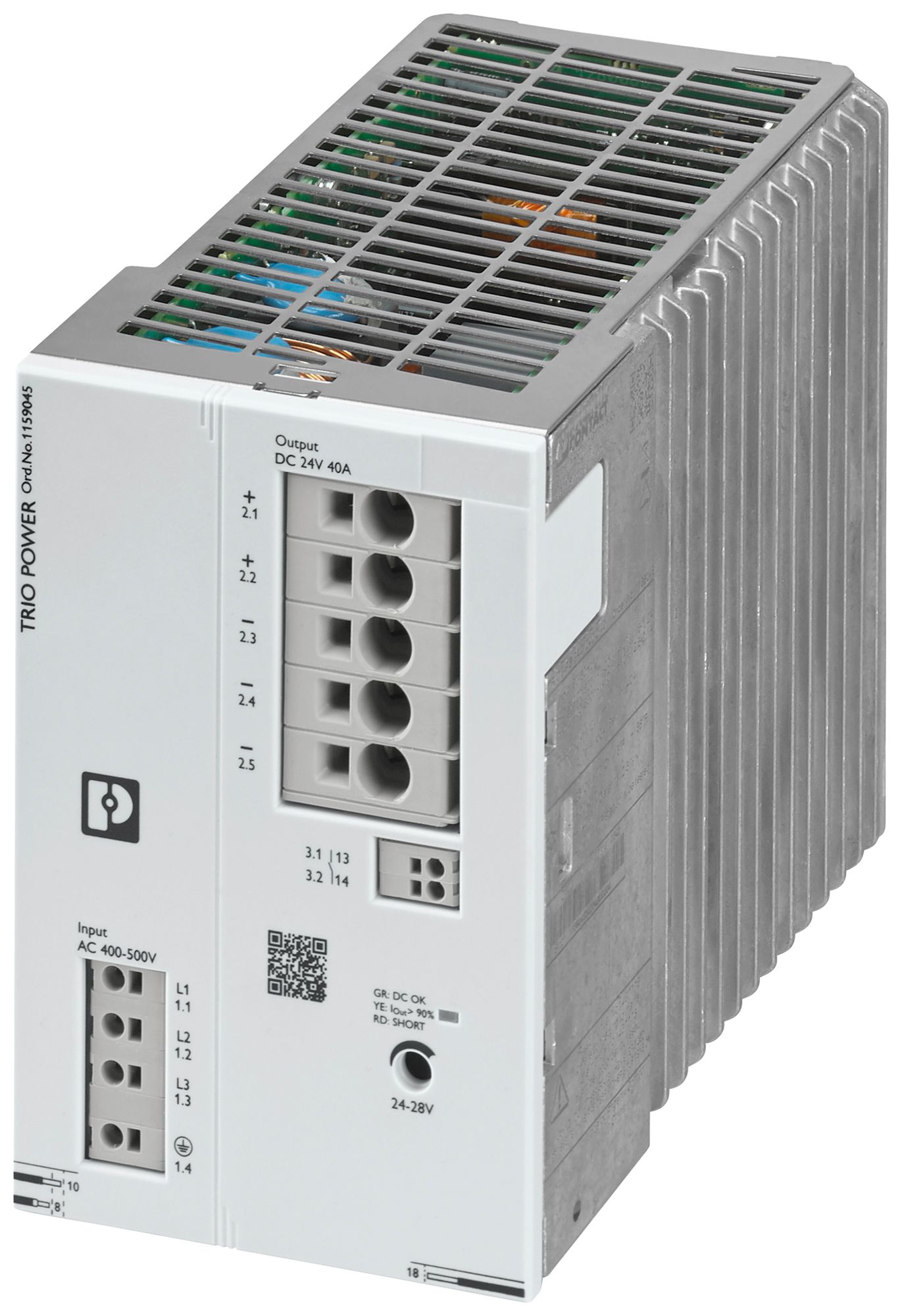 Schaltnetzteil PX TRIO3-PS/3AC/24DC/40 3L OUT:24VDC/40A