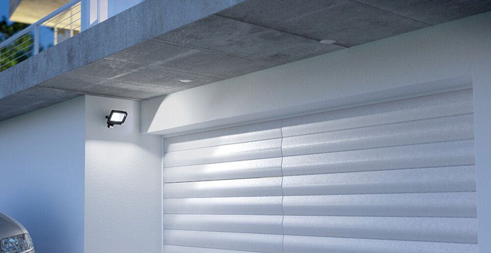 Proiettore LED ESYLUX AFL SUN, 50W 5000K 4500lm 227×86×290mm IP65, nero