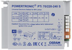 Vorschaltgerät Powertronic Intelligent 70/220…240V