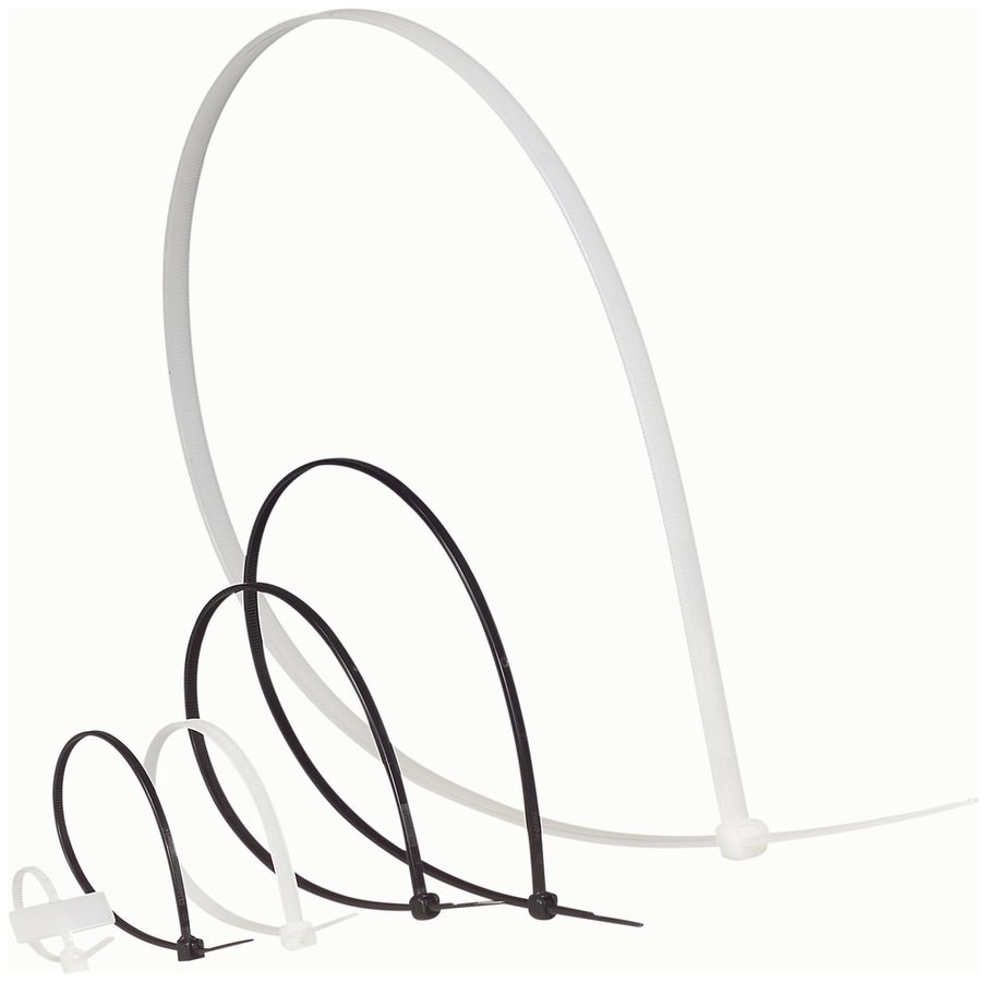 Fascetta Colring 4.6×180mm trasparente con etichetta iscrizione