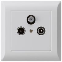 Presa INC kallysto.line R/TV/SAT grigio chiaro