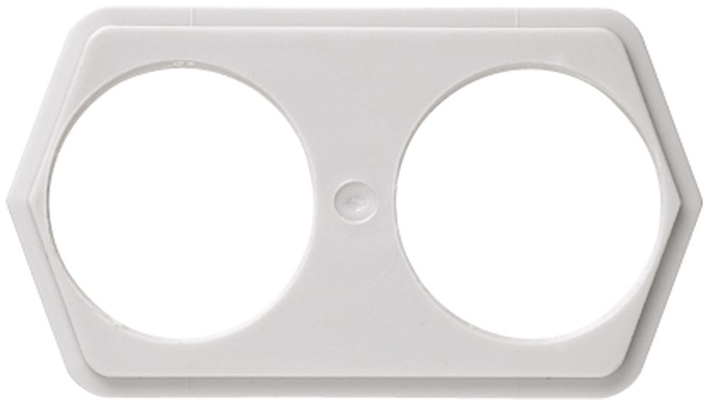 Plaque passe-câbles pour weber.hse pour haut/bas 2×M50×1.5