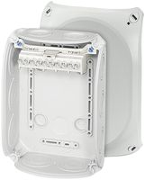 Boîte de dérivation AP Hensel DK 1006 G, 5×6mm², gris