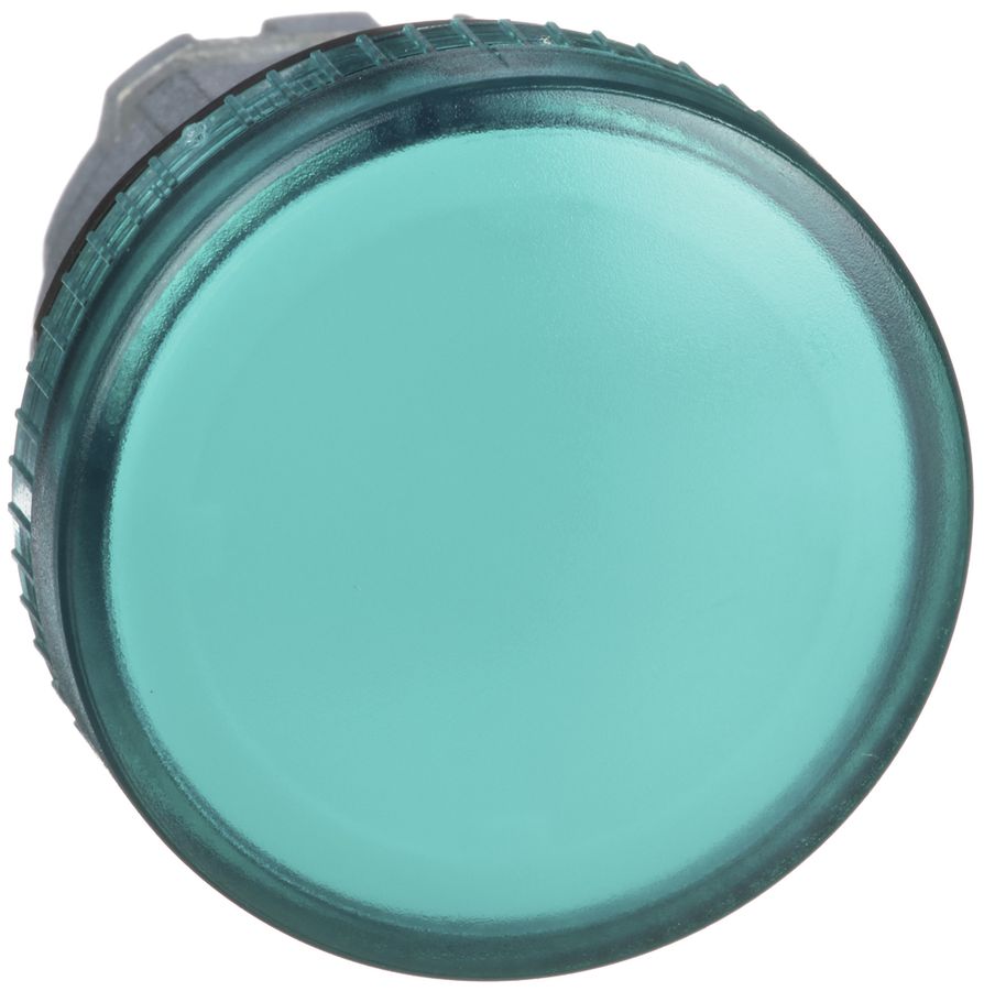 Tête Schneider Electric pour lampe témoin vert