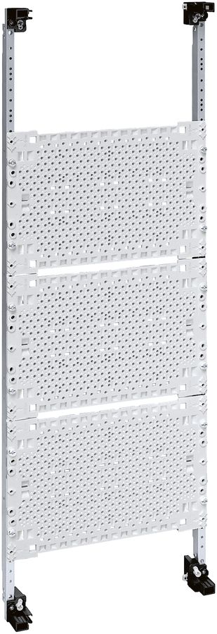 Travée télécom Hager avec plaques de montage 5-rangées 750×250mm