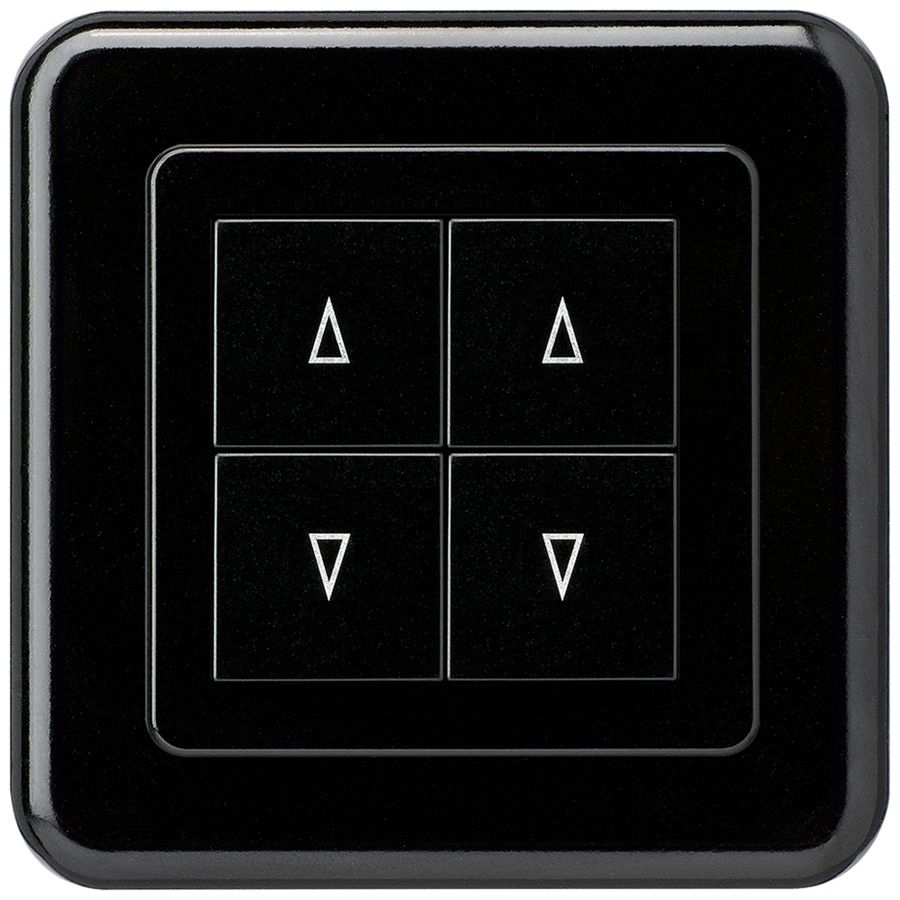 UP-Doppelstorentaster basico C schwarz