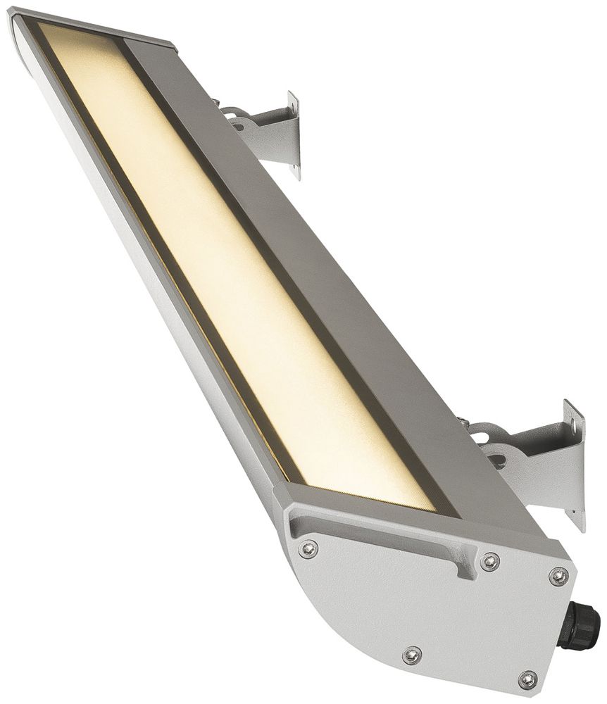 Applique LED SLV VANO WING 49W 3140lm 3000K IP65 DALI 1195mm 120° gris
