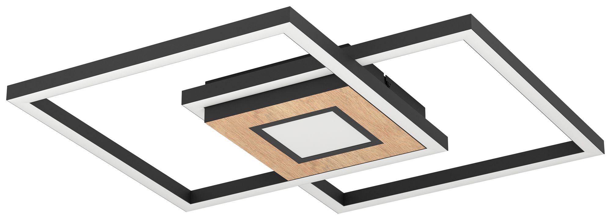 LED-Deckenleuchte Eglo MARINELLO 14W 4400lm 2700…6500K IP20 DIM 485×485mm sz