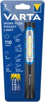 LED-Taschenlampe VARTA Work Flex Pocket Light 110lm, mit 3×AAA, IPX4