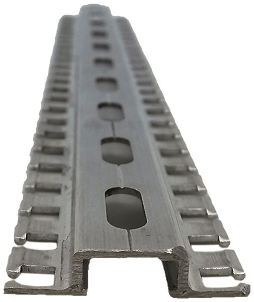 Barre profilée combinée Plica 15×50mm 3m, aluminium