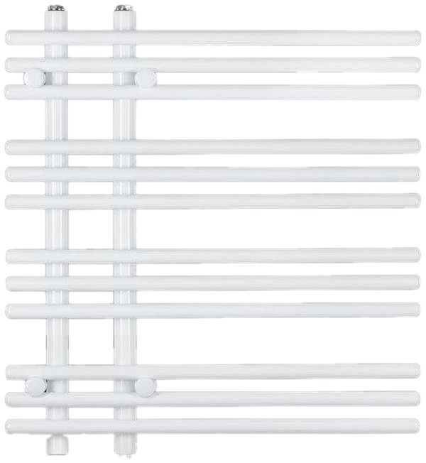 Badtuchradiator Bora 1, 300W, 230V, 11.2kg, 50×80×3.5cm, weiss