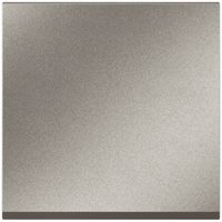 EB-Wippschalter MOS 6/1L 10A magnesium 2 Module