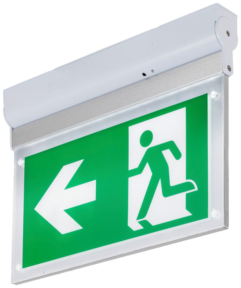 LED-Rettungszeichenleuchte SLV P-LIGHT 37lm 3h ST weiss