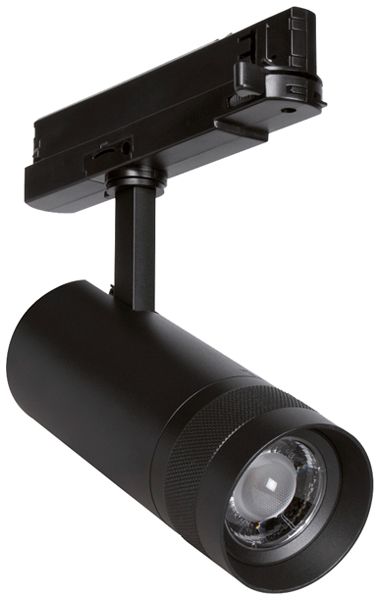 Spot LED LEDVANCE TRACKLIGHT 30W 3600lm 4000K 1-10V AD3PH Ø80×189mm nero