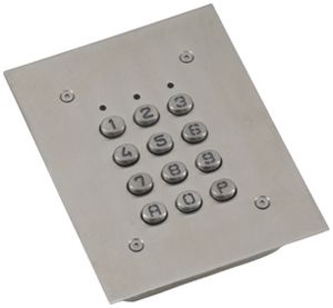 Serratura a codice INC Wunderli SU2 12…24VAC/DC 140×110×1mm IP65