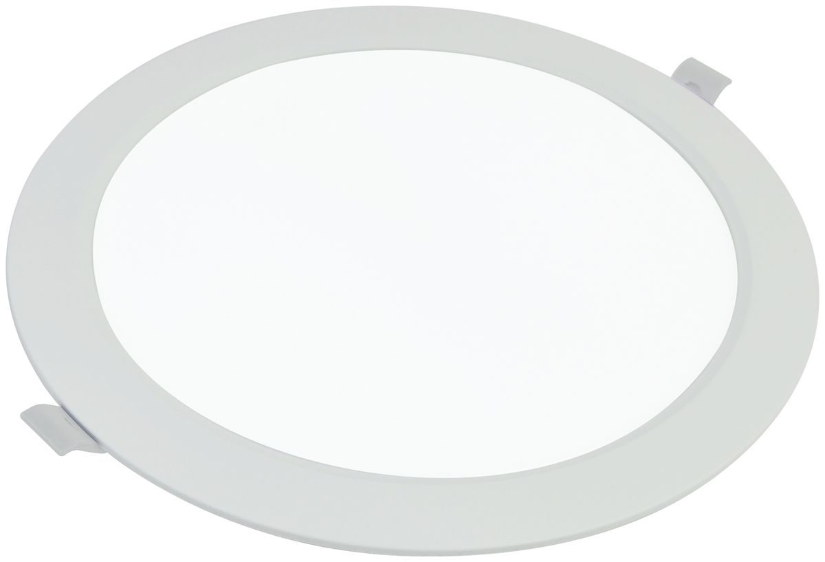 Downlight LED DOTLUX CIRCLEflat 18W 1300lm 4000K blanc