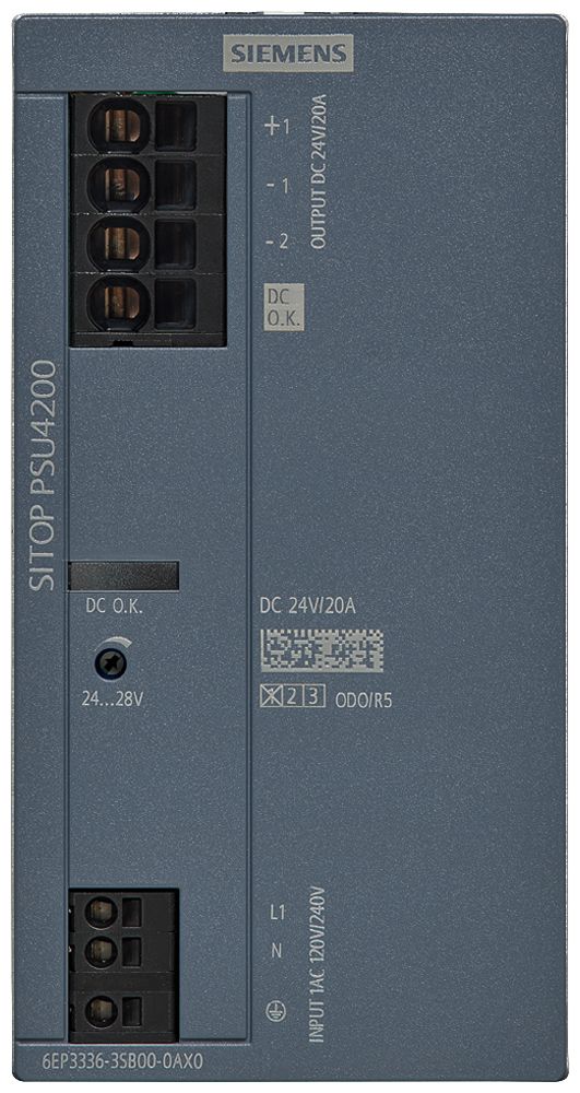 Stromversorgung Siemens SITOP PSU4200 IN: 120/240VAC OUT: 24VDC/20A 480W