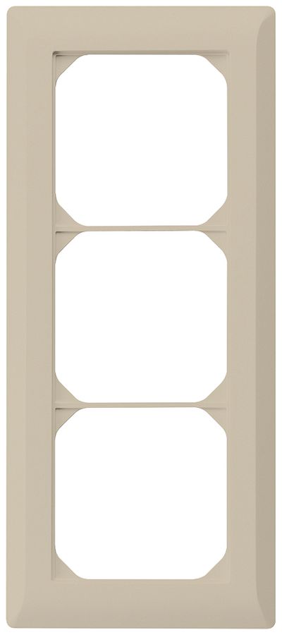 UP-Abdeckrahmen kallysto.line 3×1 beige 92×212mm