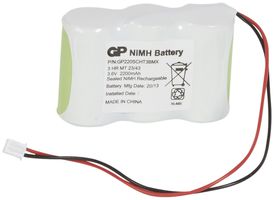 Akku NiMH 2×3.6V/2.2Ah zu Notleuchte LEG U34LED (1h 450lm/3h 200lm)