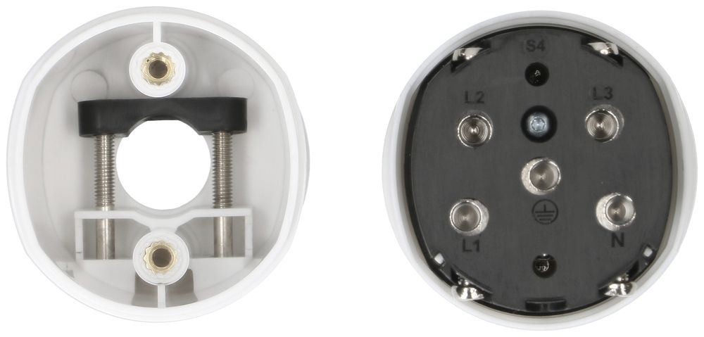 Fiche MH TH T25 3L+N+PE 16A 400/250V horizontale pour câble Ø8…12.5mm bc