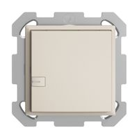 Poussoir ENC KNX 1× EDIZIOdue crema RGB avec LED