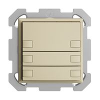 UP-KNX-Taster RGB EDUE, 250mW, o.LED, 3×Taste, 2×Tastenb., van