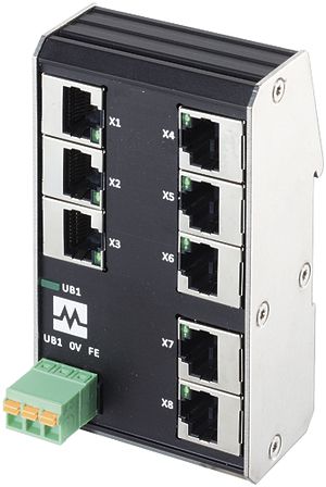 Switch Murrelektronik Xenterra 8TX, 8-port unmanaged 10/100Mbit/s full duplex