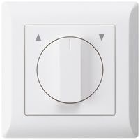 Interruttore/tasto rotativo INC per tapparella KLI bianco