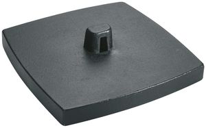 Piede per DA200 1×, nero grafite, tehalit con fissaggio flex