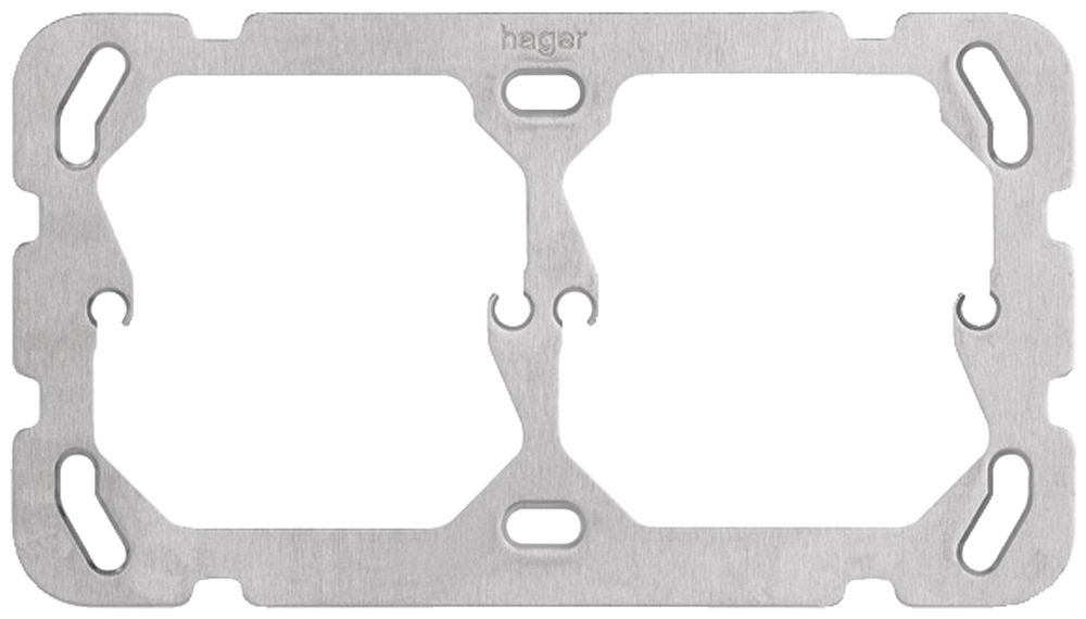 Befestigungsplatte Gr.I-I horizontal 137×77mm